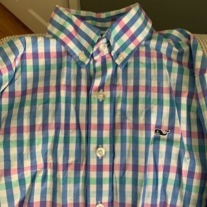 Boys vineyard vine dress shirt
